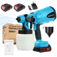MANSOON cordless Lithium-Ion paint sprayer 800ML battery paint sprayer 1.8mm high fog spray car pain