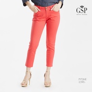 GSP Jeans Easy Color Jeans กางเกงยีนส์สีส้มทรง Ankel Length กางเกง กางเกงขายาวผญ กางเกงขายาว (PYT3ME