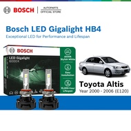 Bosch LED Gigalight 6000K HB4 Halogen Headlight Retrofit Bulb + CANBUS for Toyota Corolla Altis E120