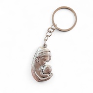 GANTUNGAN Maria Silver Italy Keychain