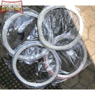 Tire rim ring 17 set front rear Ring 17 c50 c70 astra s90z c700 c800 prima