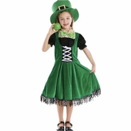 NEW COSTUME LE PRECHAUN Girl PATRICKST DAY IRELAND TRADITIONAL COSTUME/ READYY READY