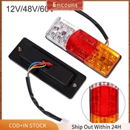 ENCOUNT Tool Waterproof Safety Warning Refitting Accessories E-bike Rear Light Electric Tricycle Tail Lights Cornering Lamp