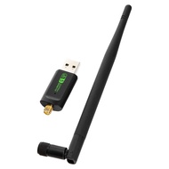 Driver-Free WiFi for PC 5 AC600 Wireless Network Card Dual-Band USB Ethernet Adapter Card for PC Lap