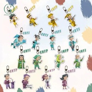 [Chicnest] Cartoon MBTI Character Acrylic Keychain - Earphone Case & Backpack Decor