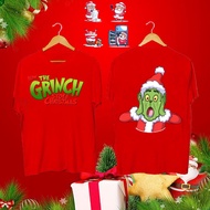 Cotton T-ShirtBaju Christmas Grinch T-shirt HOW THE GRINCH STOLE CHRISTMAS Print Tee Fashion Casual 