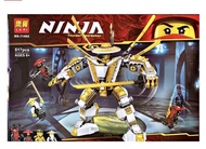 [HCM]Đồ chơi lắp ráp Ninjago legacy season phần 12 Golden Mech robot người máy tổ sư Spinjitzu ninja