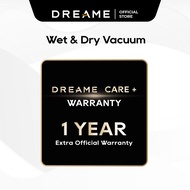 Dreame Official Extended Warranty (Wet & Dry Vacuum): 1 Year Package = Upgrade to 3 Years Warranty! 