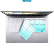 Laptop keyboard silicone cover for Acer swift 3 aspire 5 A514-55 S3 SF314-52 2022 14-inch keyboard dust cover [ZK]