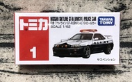 《GTS》純日貨TOMICA 多美小汽車NO01日產 GT-R(BNR34) 警車 174868
