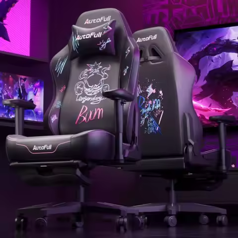 Executive Ergonomic Chair Footrest Extension Designer Comfortable Gaming Chair Wheel Relaxing Study 