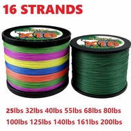 GHOTDA Braideding Line X8/16 100M/300M Strong Tension 18-200LB Multifilament PE Wire For Bass Carpin