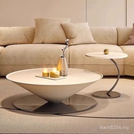 UFO Minimalist Round Modern Living Room Cream Suspension Small Apartment Simple Household Senior Des