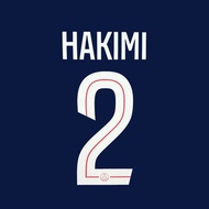 Official HAKIMI #2 UCL PSG Home 2025-26 PRINT