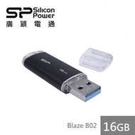 廣穎 B02 16GB(黑)隨身碟 SP016GBUF3B02V1K