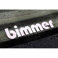 【現貨】［老雷］ bmw bimmer 貼紙 車貼 車窗貼 x1 x2 x3 x4 x5 x6 1 2 3 4 5 反光