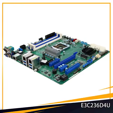 E3C236D4U M-ATX E3-1200 V5 /V6 DDR4 LGA1151 C236 CPU Server Motherboard