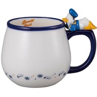 日本 Disney Store 直送 Goodnight 系列 Donald Duck 唐老鴨趴睡 Die Cut 立體 Figure 陶瓷杯