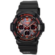 Casio G-Shock Analog Digital X Ignite Red Series Tough Solar GAS-100BNR-1A GAS100BNR-1 200M Mens Watch