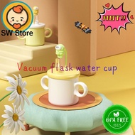 SW Kids Milk Cup Mug with Lid Coffee Cup Couple Water Bottle Office Cup Large Capacity Double wall vacuum flask mug sw457