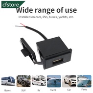 CFSTORE USB Car RV Charger Socket For Motorcycle Auto Truck ATV Boat Bus Waterproof Power Adapter Ou