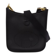 HERMES Clemence皮革Evelyne TPM金扣肩背袋