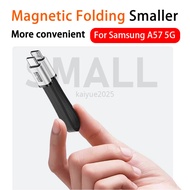 KAIYUE 240W Magnetic USB C Cable 18cm Portable Type-C Cable PD3.1 5A/48V Fast Charging 16K 80Gbps Da