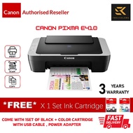 Canon Pixma E410 AIO Ink Effeccient Printer - Black &amp; Grey