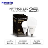 Hannochs Lampu Bohlam LED Krypton A Bulb 25W Cahaya Putih