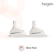 Hegen Teat จุกนม จุกนมเสมือนนมแม่ จุกนมเฮเก้น จุกนมhegen #1 Slow Flow น้ำนมไหลช้า แพ็ค 2 ชิ้น เหมาะส