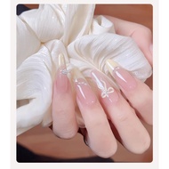 2026 Boutique Handmade Manicure Long Short Style Manicure Fake Nails Hand-Painted Manicure