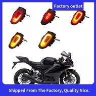 Motorcycle Rear LED Dynamic Brake Light Taillight for R15 V3 2017-2022 V4 R15M 2023+ Turn Signal Lig