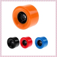D0(QBEP) 4PCS 83mm Longboard Wheels with Bearing and Spacer Combo 82A PU Wheels