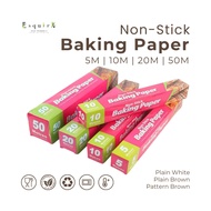 (ESQ) Non-Stick Baking Paper Baking Paper/ 5M/ 10M/ 20M/ 50M