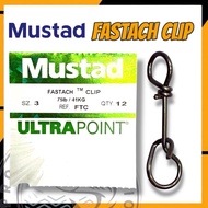 Mustad fastach clip fishing snap lure fishing snap