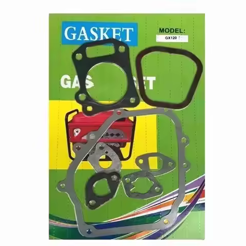 GX120 Full gasket set for GX110 GX120 engine motor cylinder crankcase muffler carburetor air filter 
