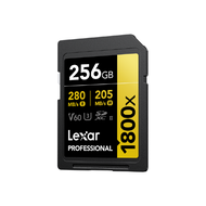 Lexar SD1800x 256GB UHS-II U3 V60 SDXC