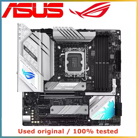For ASUS ROG STRIX B760-G GAMING WIFI D5 LGA 1700 4×DDR5 192GB 1×HDMI 1×DisplayPort supports i7 1370
