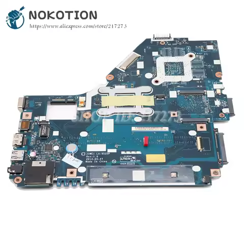 NOKOTION Z5WE1 LA-9535P NB.MEP11.001 NBMEP11001Laptop Motherboard For Acer aspire E1-570 NV570P Main