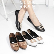 Women's Flatshoes Black Women's Ballet Shoes BKT