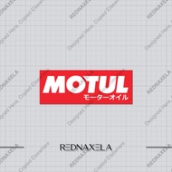 Motul Oil Notice Vinyl Sticker Car Motorcycle Oil Sticker