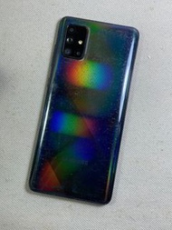 Samsung A71 4G版 8G+128G 二手三星大螢幕手機 黑藍色~~~~~~~‵