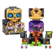 TREASURE X Lost Lands Skull Island Skull Temple Mega Playset, 40 Levels of Adventure. 4 Micro Sized 