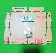 Box sạc mica dùng 6 cell pin 18650 tặng mạch chính hãng HOCO J32 ( không bao gồm pin)