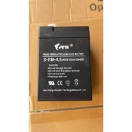 Tyn Battery 3-FM-4.5 6V4.5 AH Electronic Scale Battery Children's Electric Toy Stroller Motorcycle