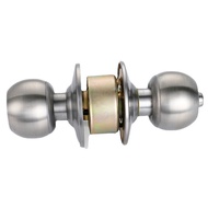 8. Lock Household Door Lock Integrated Lock Room Indoor Toilet Door Handle Lock Bedroom Round Ball L
