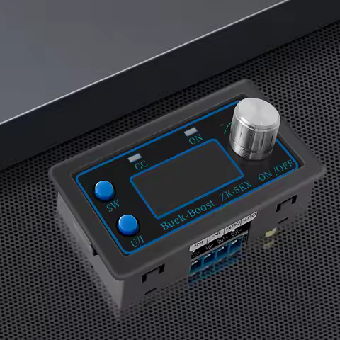 ZK-5KX DC DC Buck Boost Converter CC CV 0.6-36V 5A 5V 6V 12V 24V 80W Power Module Adjustable Regulat