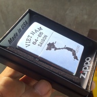 Hot Sale Korek Api Custom Zippo Grafir Laser Vietnam Saigon Limited Si