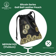 Bitcoin Series Golf Ball Bag - Tas Bola Golf Kantong Bola Golf Ball Pouch Golf Valuables Pouch