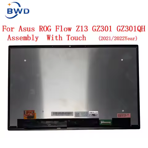 For Asus ROG Flow Z13 GZ301 Gaming 2022 Year 13.4 Inch Touch Panel display LCD Screen Assembly LQ134